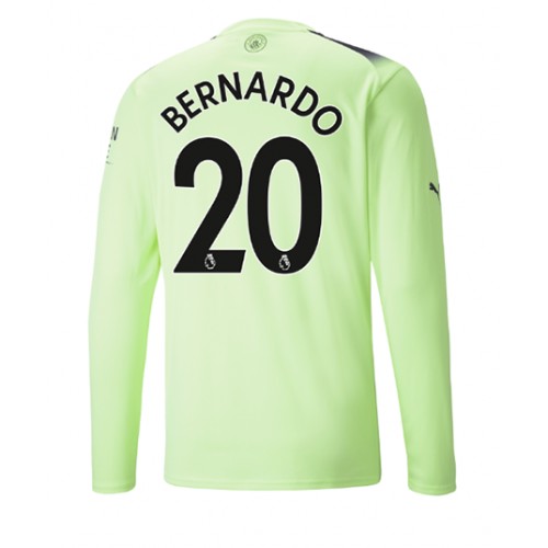 Fotbalové Dres Manchester City Bernardo Silva #20 Alternativní 2022-23 Dlouhý Rukáv